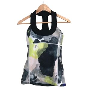 Lululemon Scoop Neck Racerback Tank Top With Removable Padding - Size 4